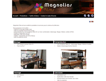 Tablet Screenshot of magnoliasfilms.fr